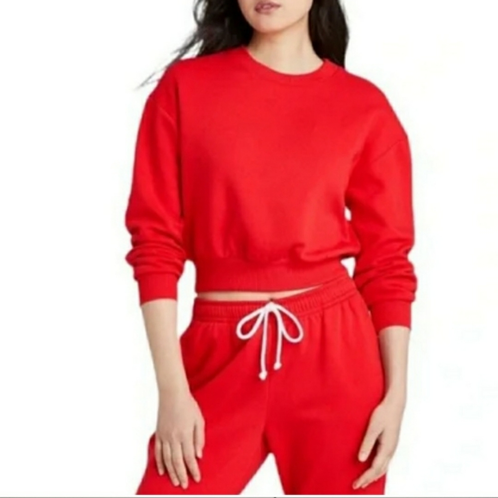 Wild Fable Red Sweatshirt